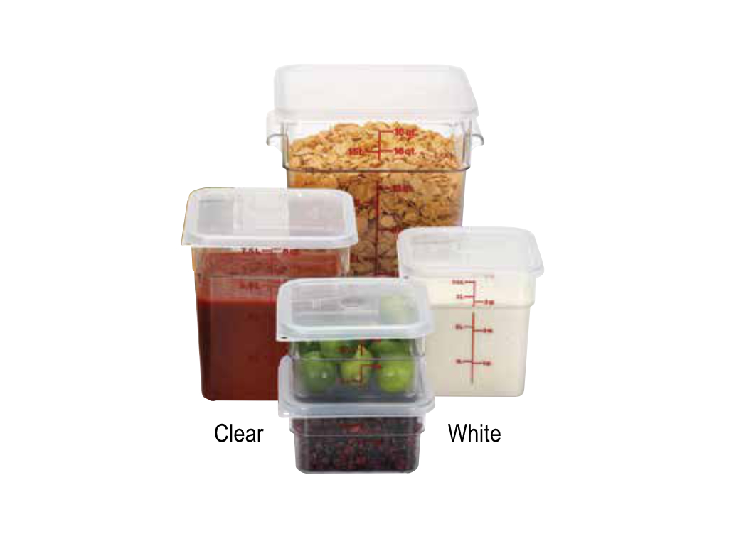 CAMSQUARE® STORAGE CONTAINERS (Clear Polycarbonate)