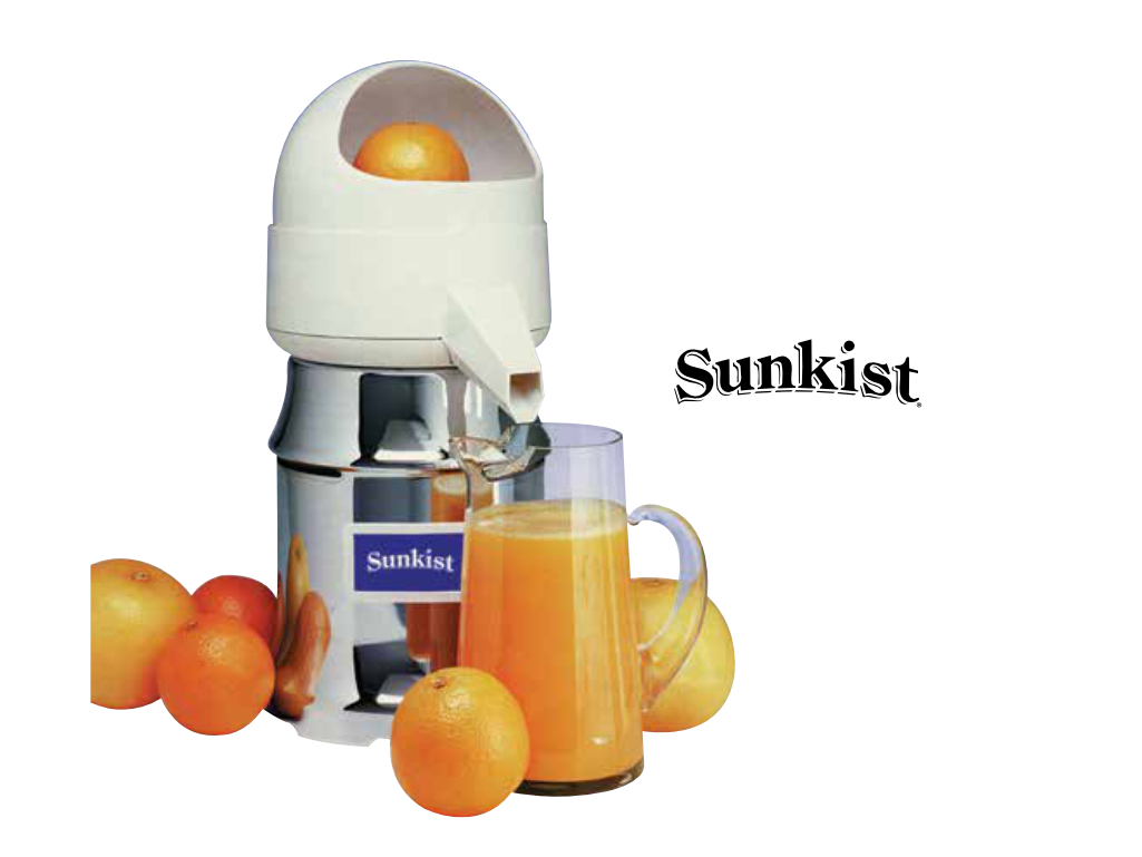 SUNKIST – COMMERCIAL JUICER
