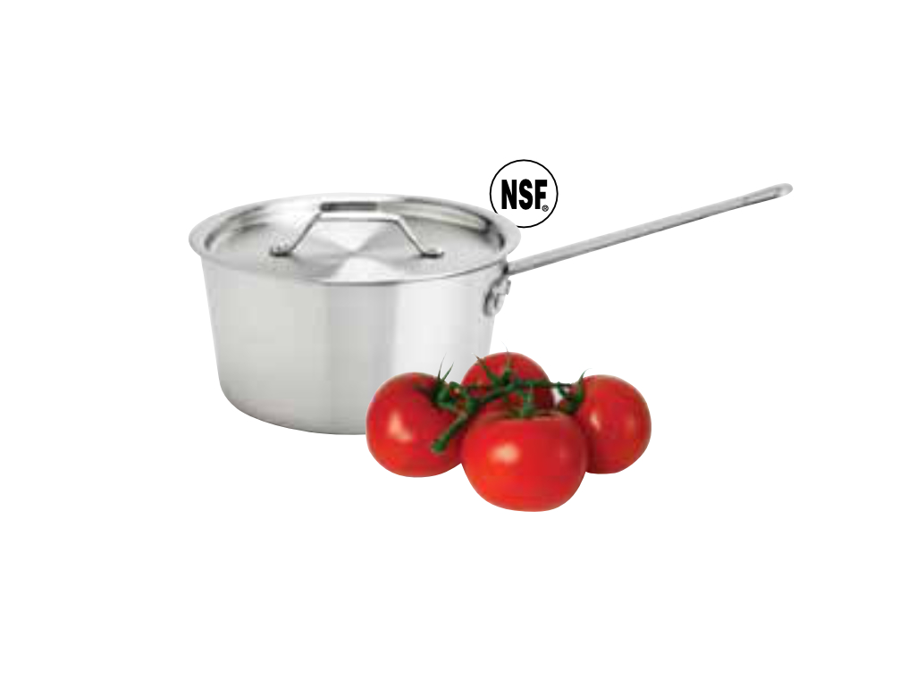 THERMALLOY® STANDARD WEIGHT TAPERED SAUCE PANS