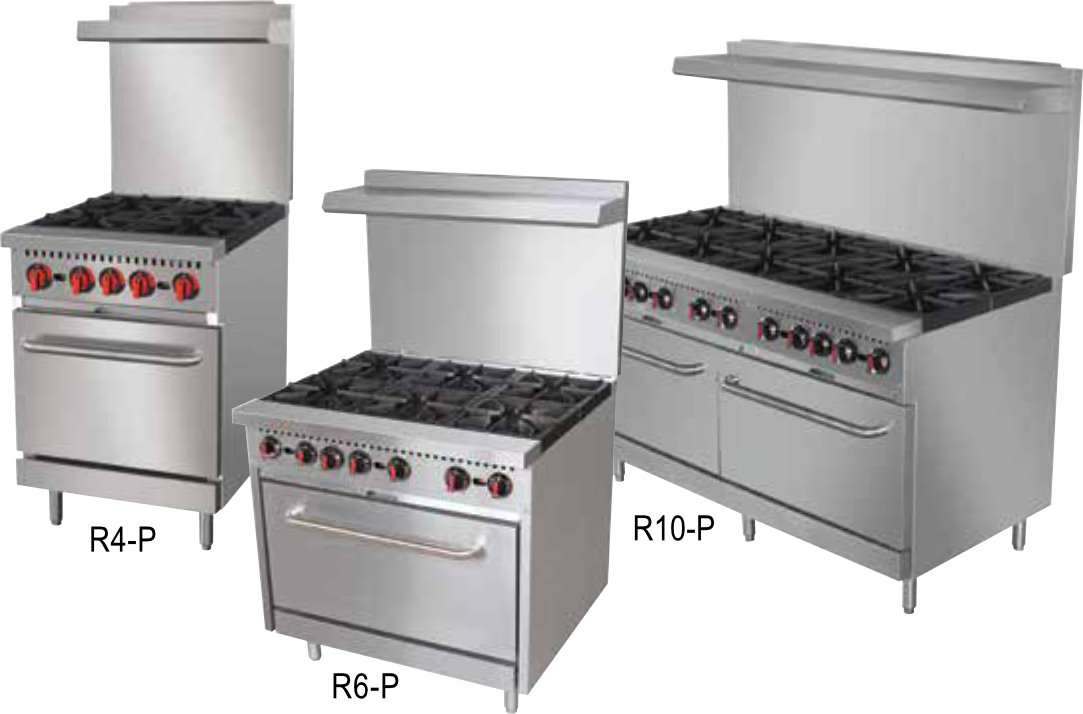Entrée™ COMMERCIAL GAS RANGE