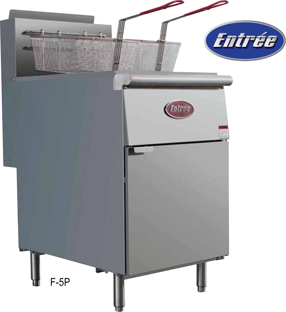 Entrée – FREE-STANDING GAS FRYERS